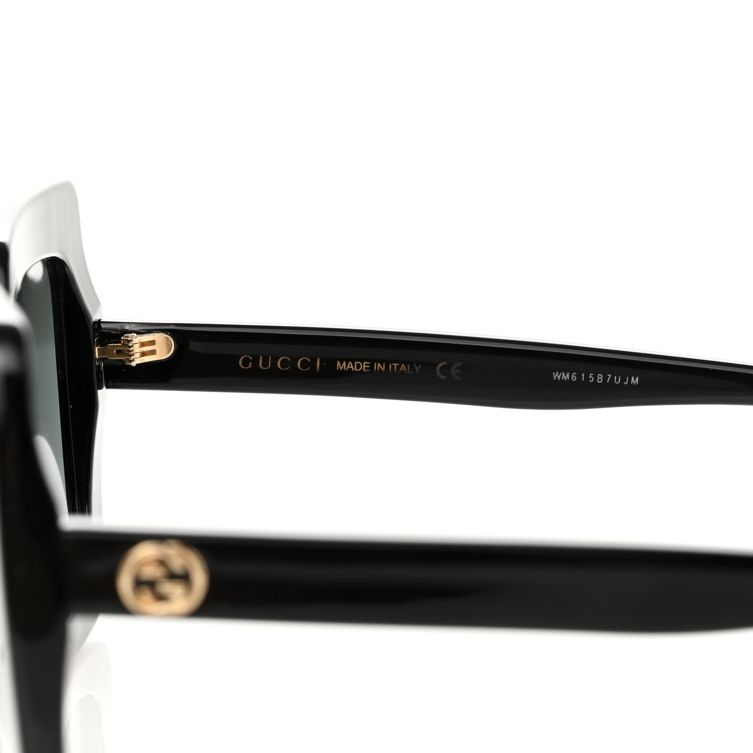 Gucci Acetate Oversize Sunglasses GG0328S Black 6 of 9