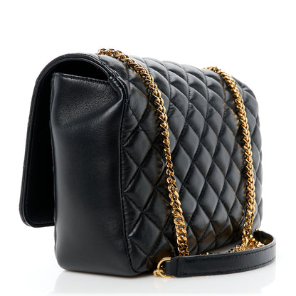 Versace Nappa Quilted La Medusa Chain Crossbody Black 3 of 11