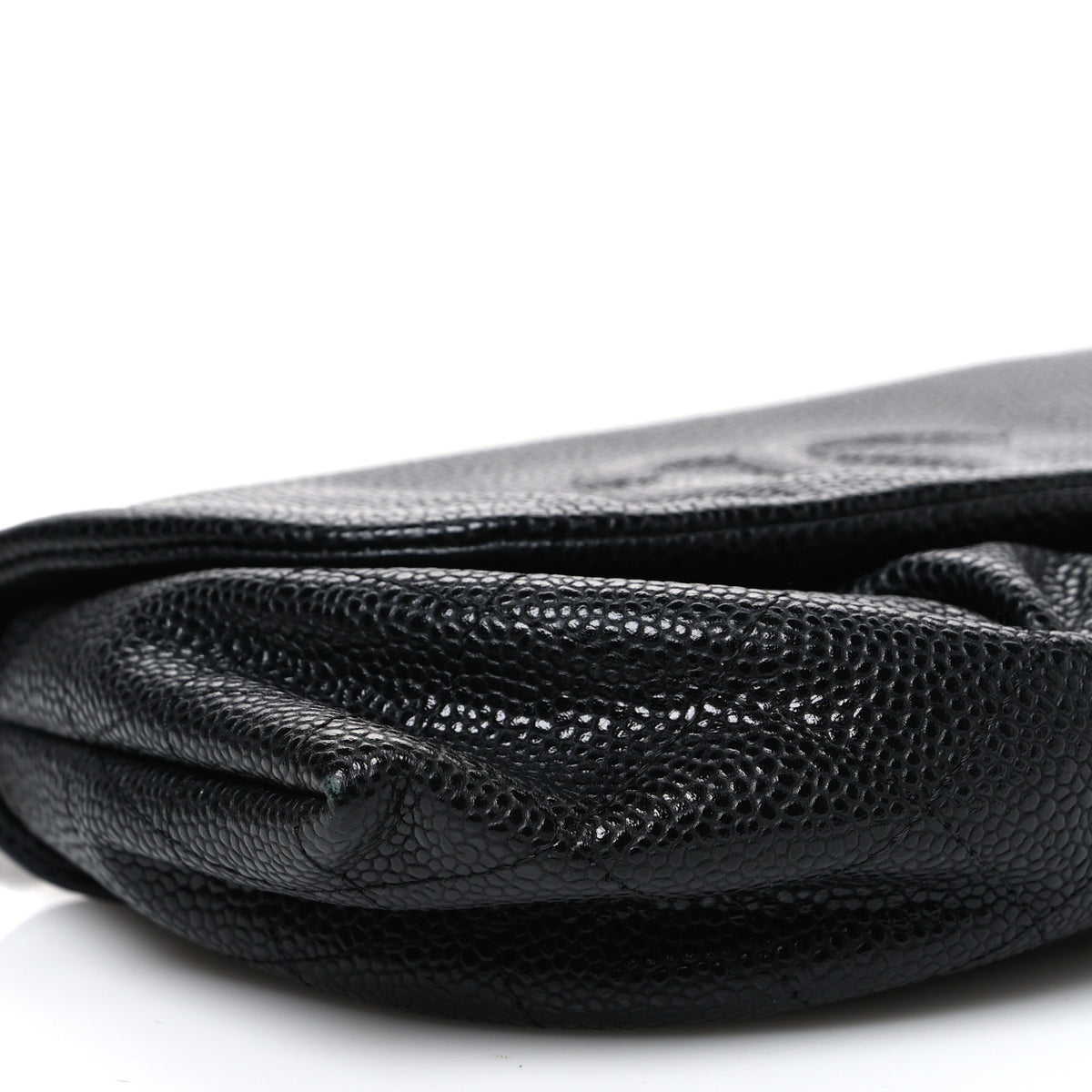 Caviar Half Moon Wallet On Chain WOC Black