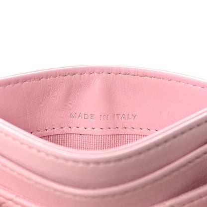Chanel Calfskin Quilted Card Holder Light Pink 7 of 9