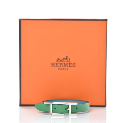 Hermes Swift Behapi Simple Tour Bracelet XS Bambou Turquoise 6 of 6