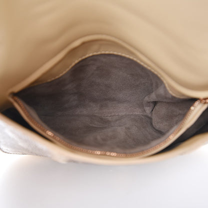 Bottega Veneta Nappa Ayers Stingray Small Flap Naturale 5 of 10