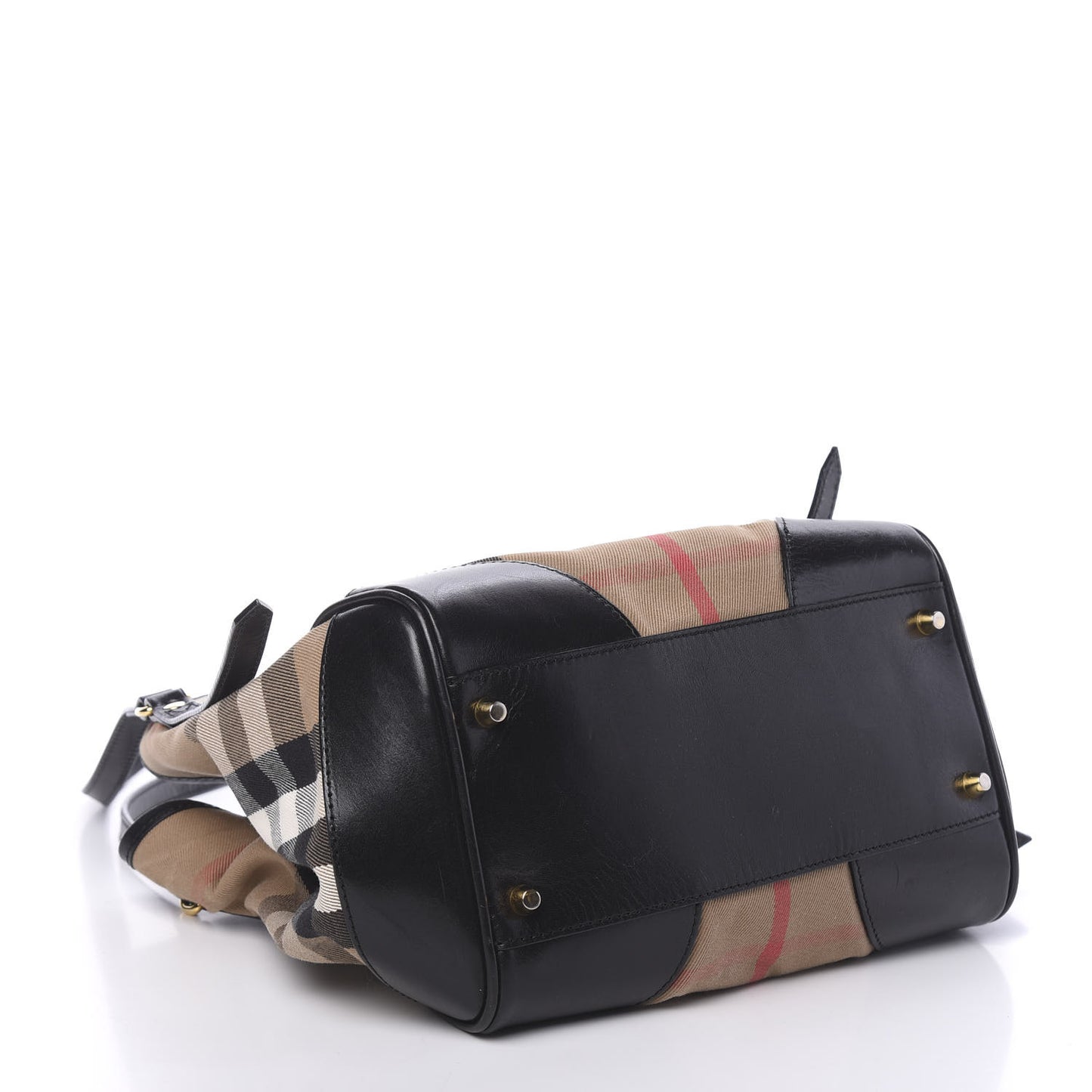 House Check Small Canterbury Tote Black