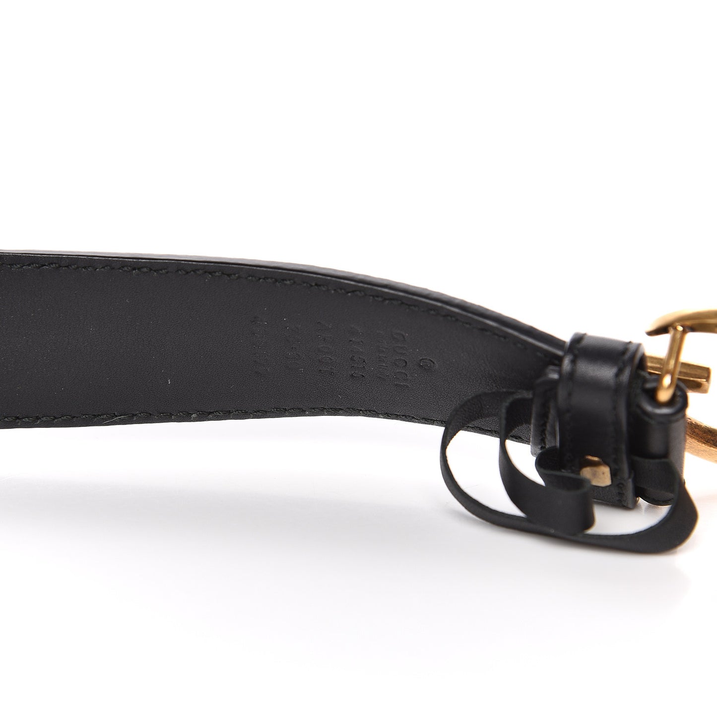 Calfskin Double G 30mm Belt 75 30 Black