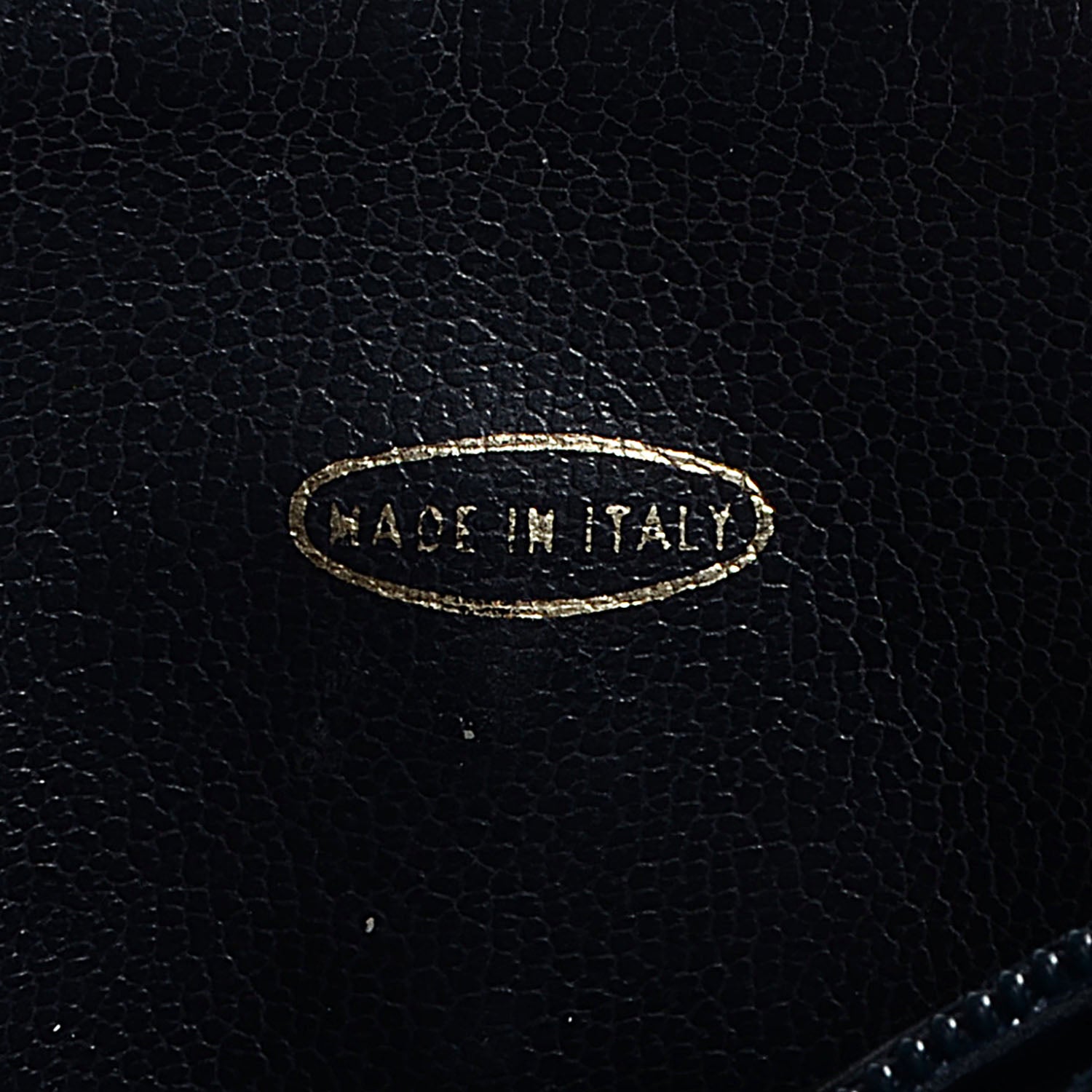 Chanel Lambskin Diamond Stitched Flap Waist Chain Belt Bag Navy 7 of 8