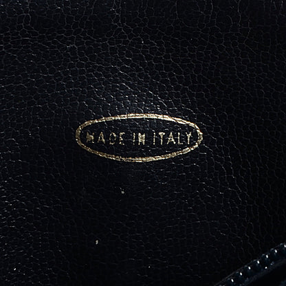 Chanel Lambskin Diamond Stitched Flap Waist Chain Belt Bag Navy 7 of 8