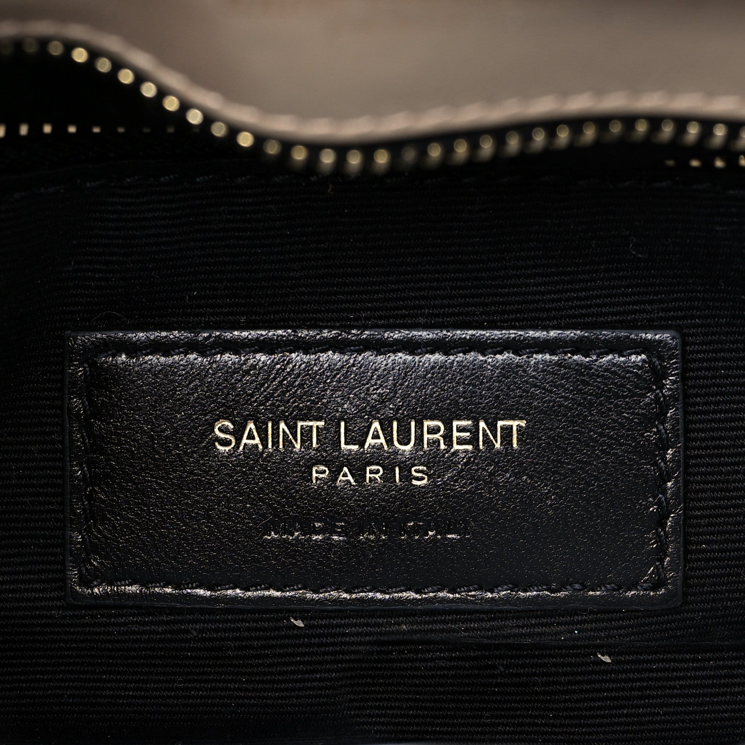 Saint Laurent Calfskin Y Quilted Monogram Toy Loulou Crossbody Bag Latte 6 of 10