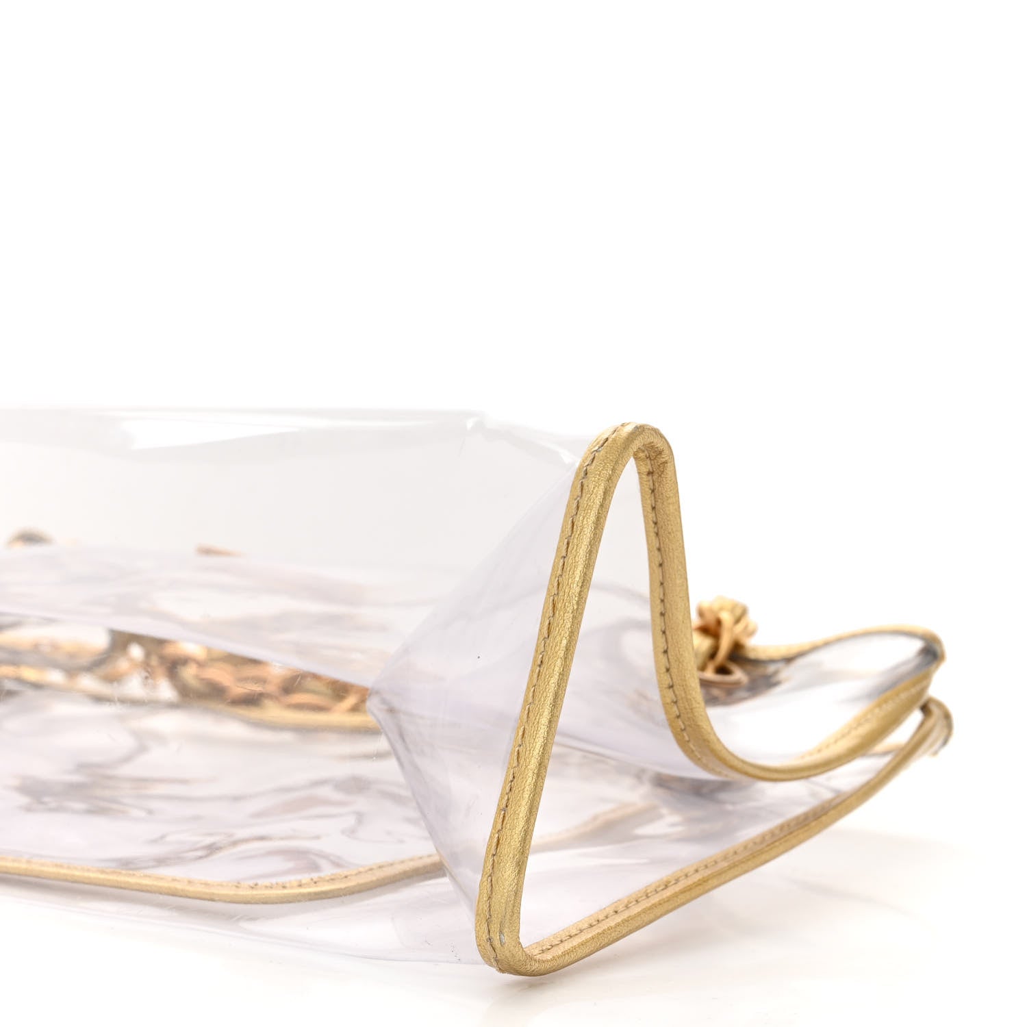 Chanel Vinyl Naked Tote Gold 1545220 – FASHIONPHILE