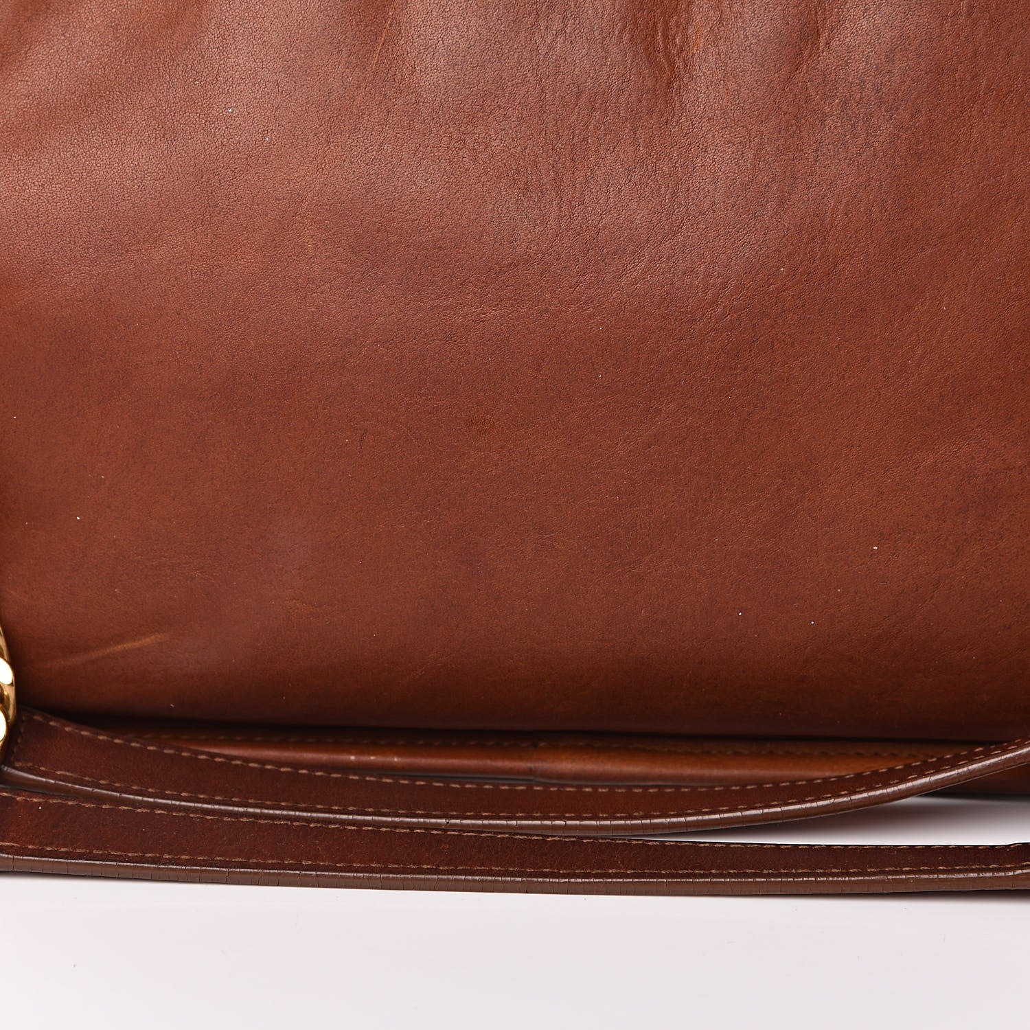 Saint Laurent Calfskin Monogram Medium Niki Chain Satchel Cognac 19 of 19