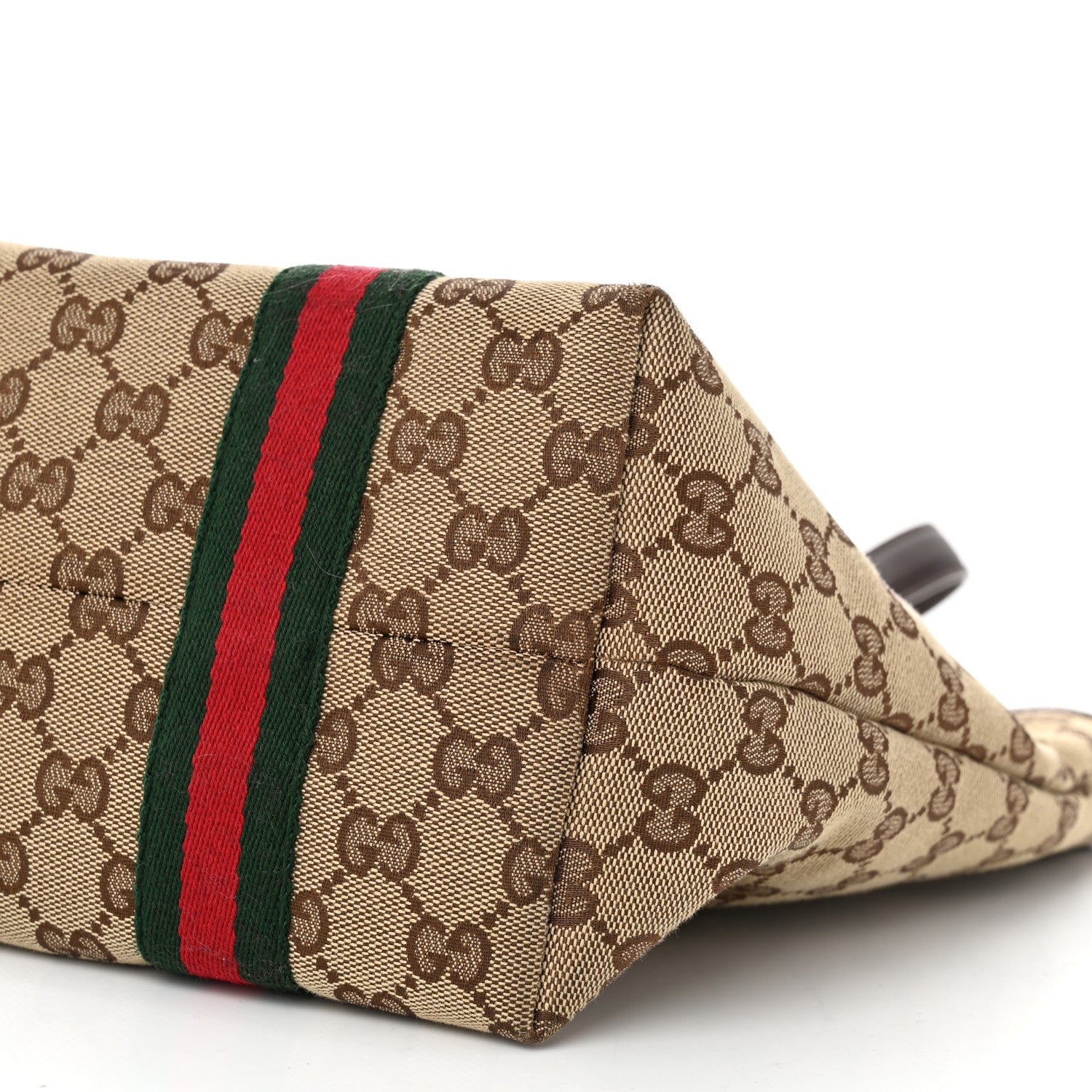 Gucci Monogram Medium Jolicoeur Tote Dark Brown 10 of 12