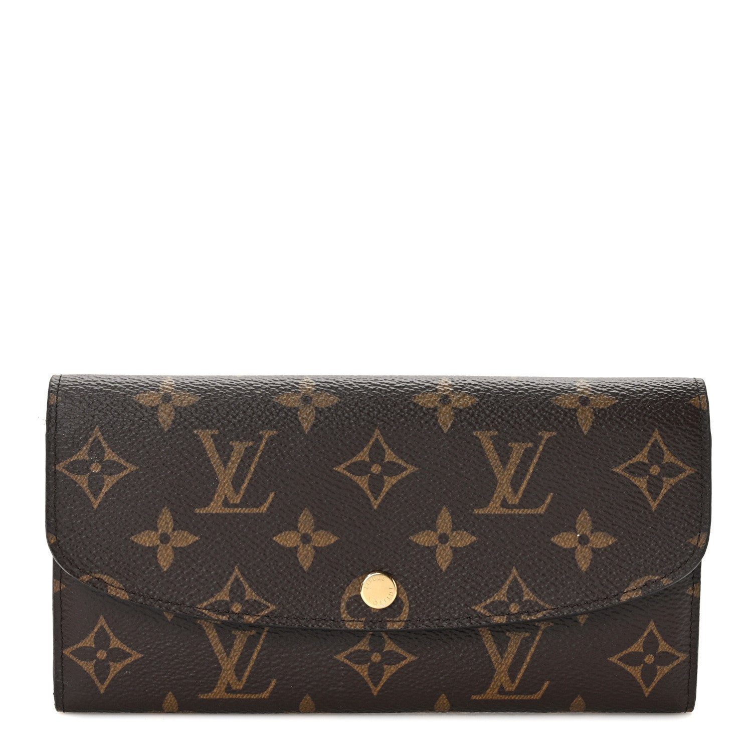 Louis Vuitton Monogram Emilie Wallet Rose Ballerine 1 of 9