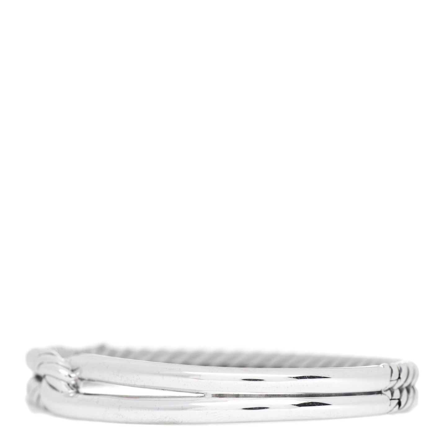 Sterling Silver 10mm Single Loop Labyrinth Bracelet