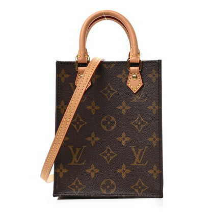 Louis Vuitton Monogram Petit Sac Plat 1 of 8