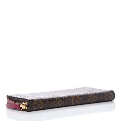 Louis Vuitton Monogram Clemence Wallet Fuchsia 4 of 7