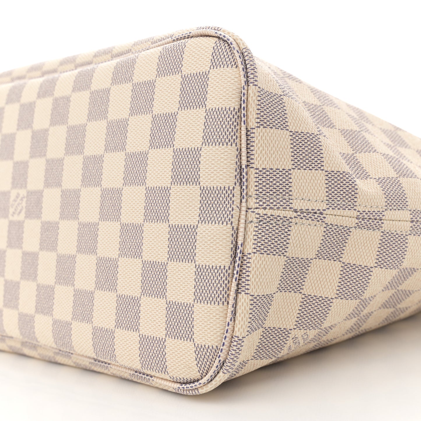 Damier Azur Neo Neverfull MM Rose Ballerine