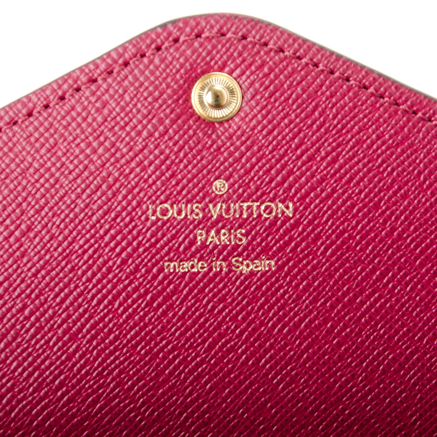 Monogram Josephine Wallet Fuchsia