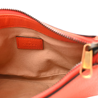 Gucci Goatskin Mini Aphrodite Shoulder Bag Orange 5 of 9