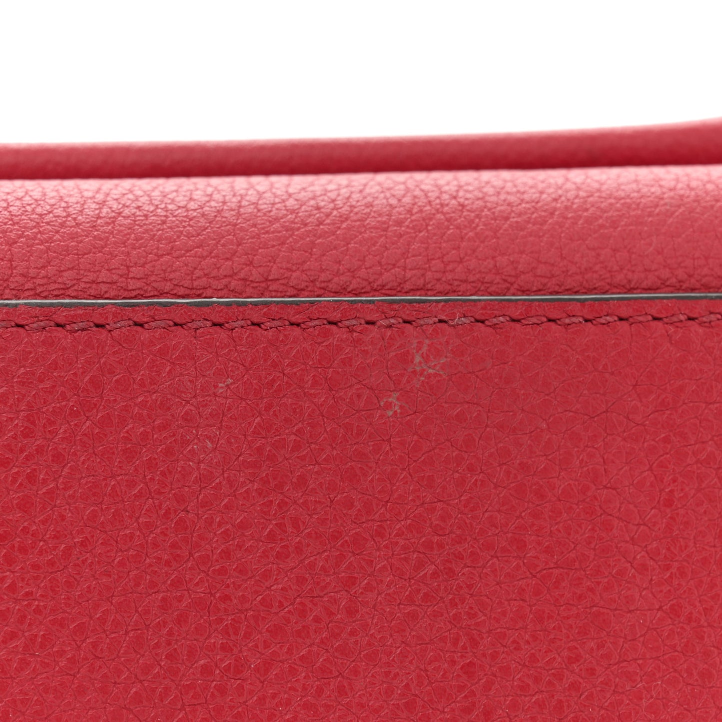 Soft Calfskin Mylockme Chain Bag BB Rubis