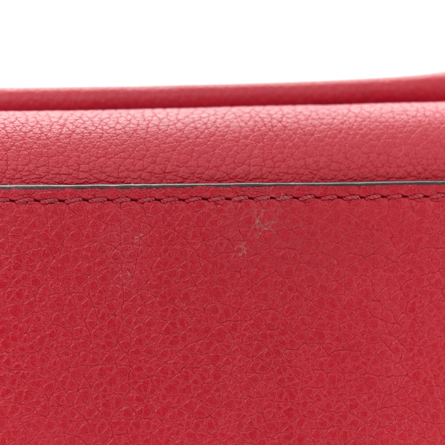 Louis Vuitton Soft Calfskin Mylockme Chain Bag BB Rubis 12 of 12