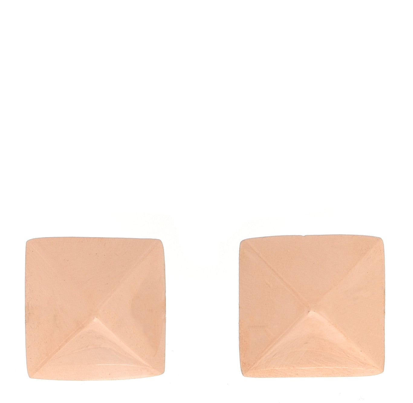 Anita Ko 14K Rose Gold Pyramid Stud Earrings 1 of 4