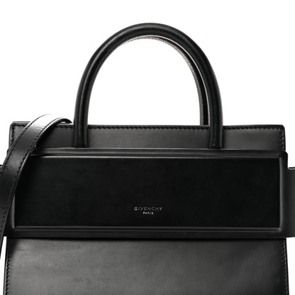Givenchy Smooth Calfskin Mini Horizon Satchel Black 7 of 10