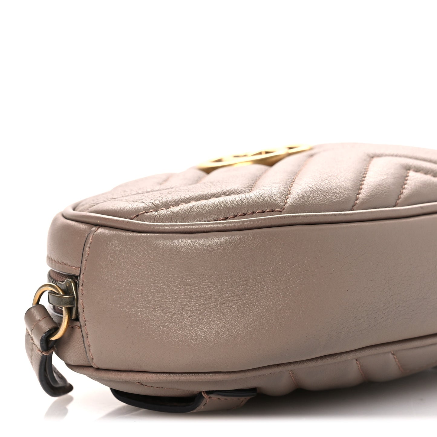 Calfskin Matelasse GG Marmont Belt Bag 75 30 Porcelain Rose