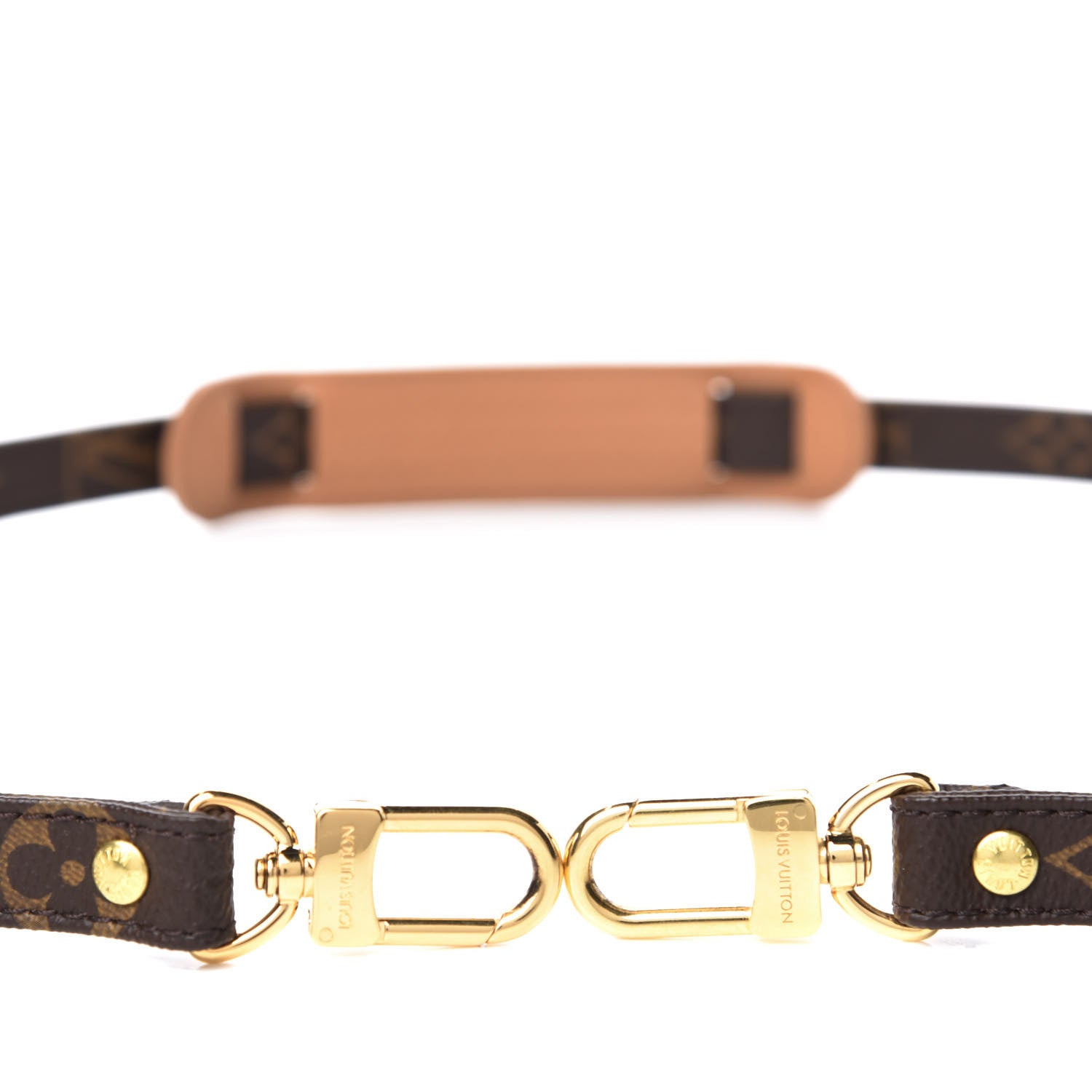 Louis Vuitton Monogram 16mm Adjustable Shoulder Strap 3 of 3