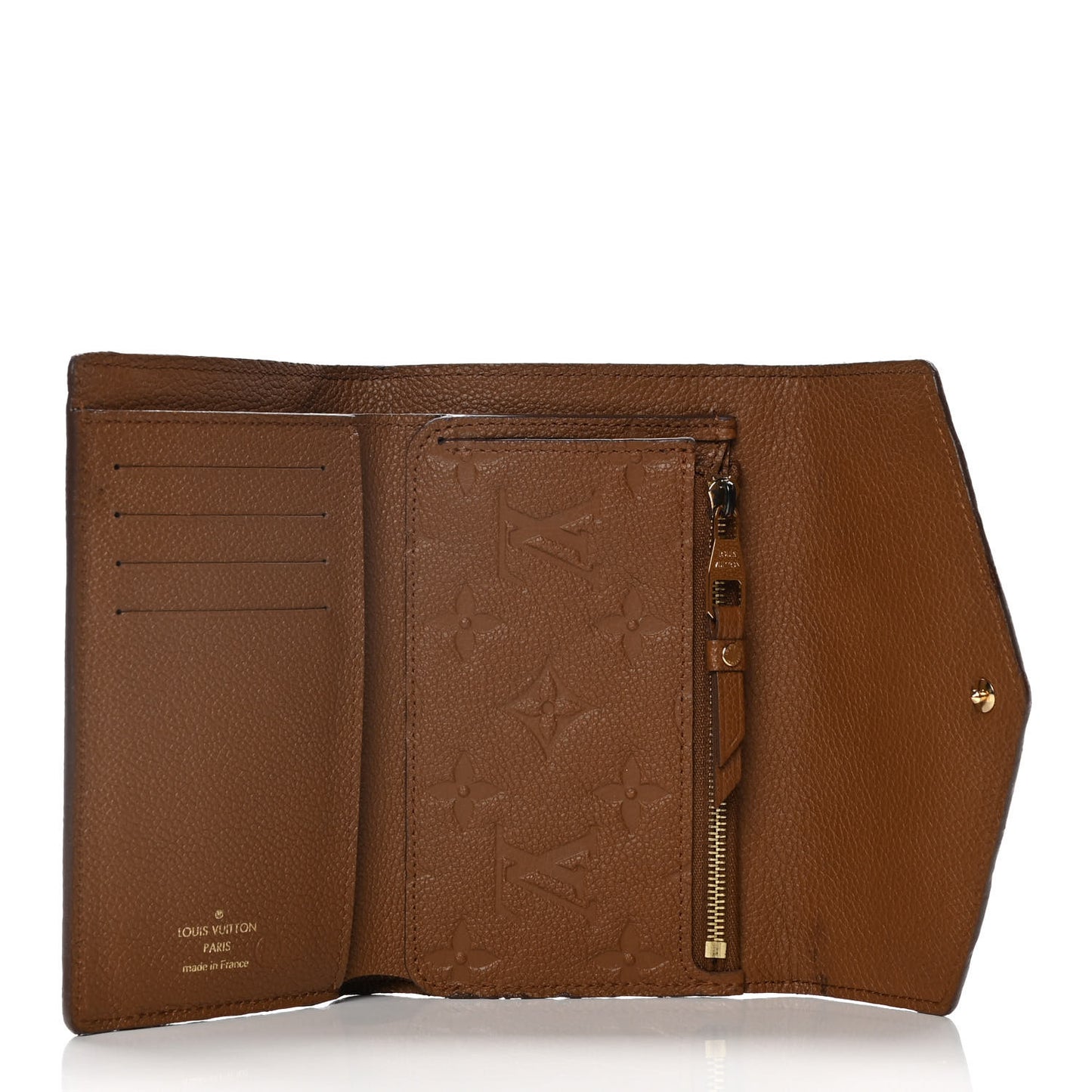 Empreinte Compact Curieuse Wallet Havane