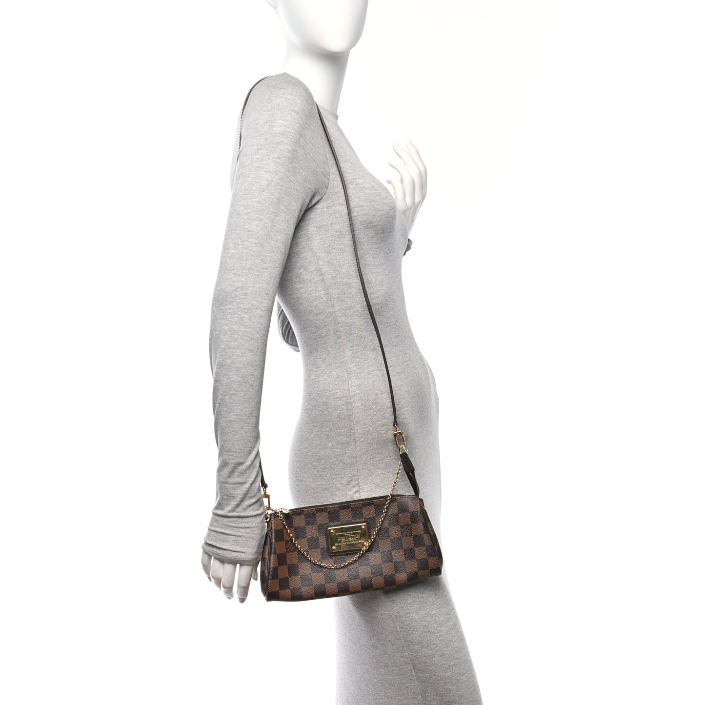 Damier Ebene Eva Clutch