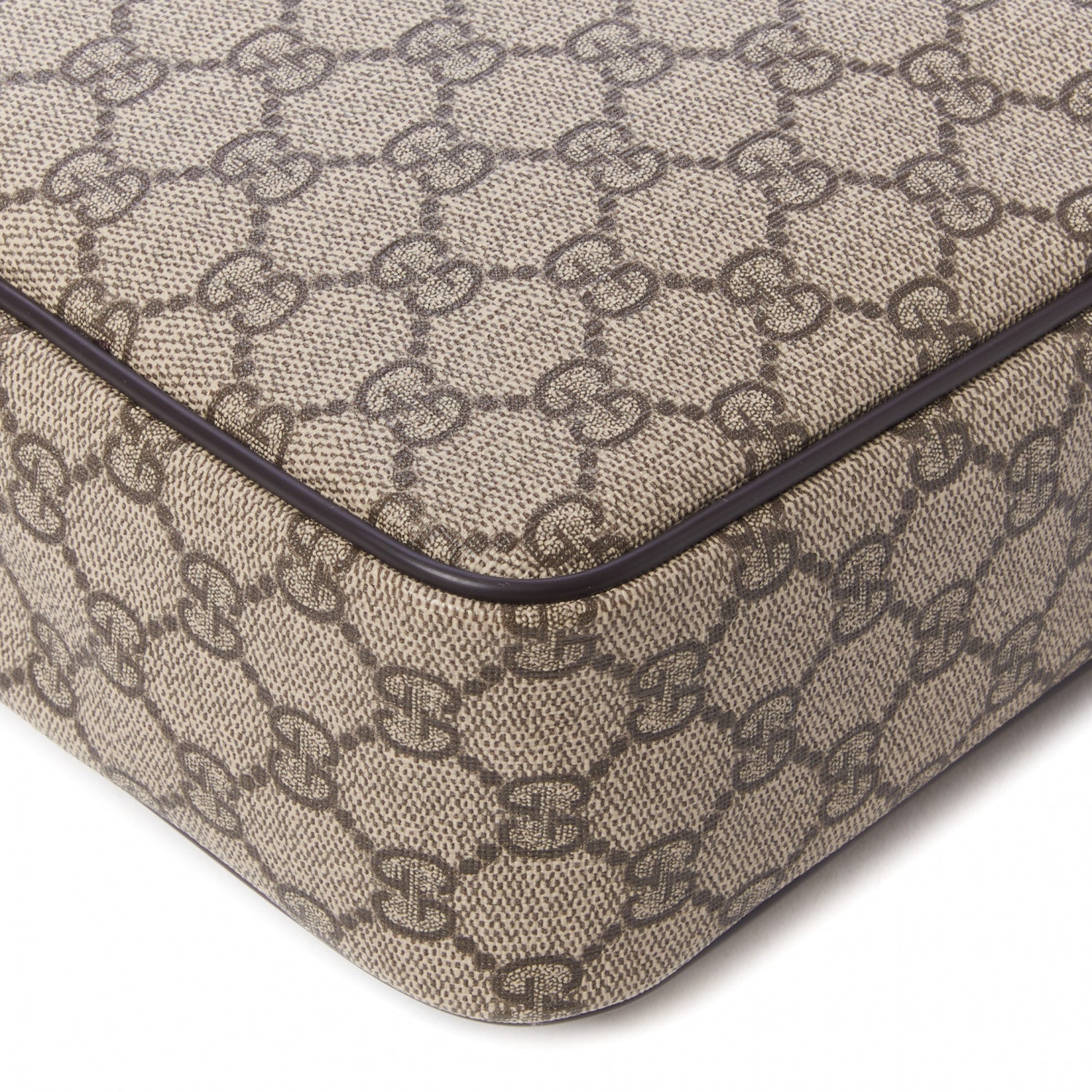 Gucci GG Plus Monogram Messenger Bag Dark Brown 5 of 9