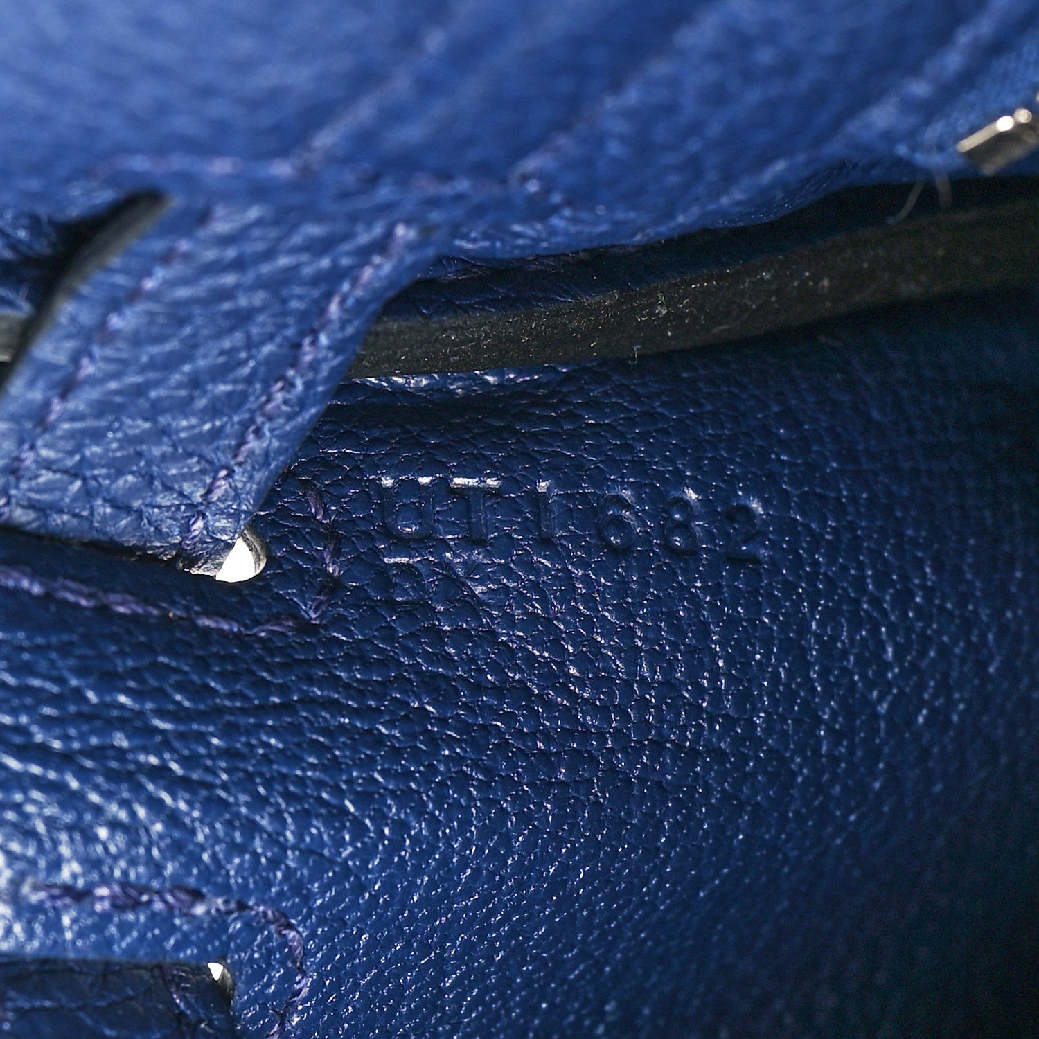 Hermes Togo Kelly Retourne 25 Bleu Saphir 7 of 10