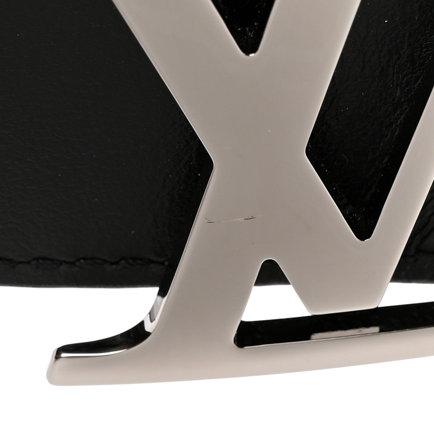 Louis Vuitton Calfskin 40mm LV Initiales Reversible Belt Dark 90 36 Dark Brown Black 8 of 9