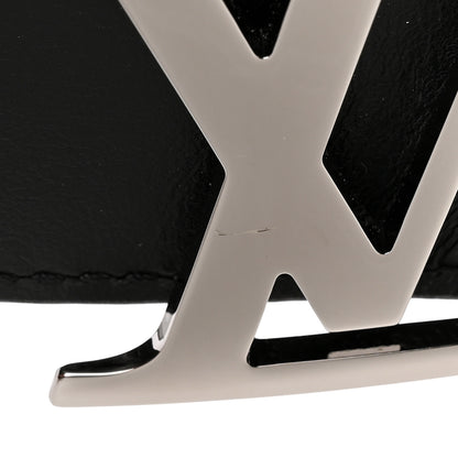 Louis Vuitton Calfskin 40mm LV Initiales Reversible Belt Dark 90 36 Dark Brown Black 8 of 9