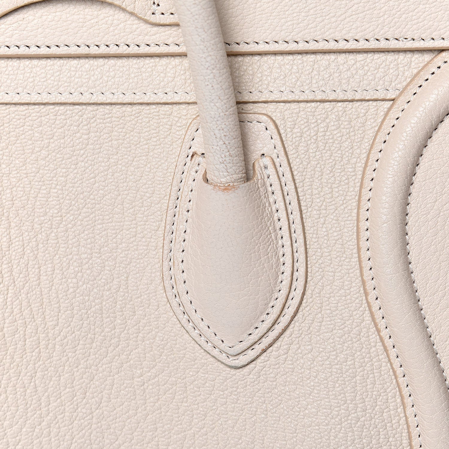 Celine Goatskin Micro Luggage White 15 of 22