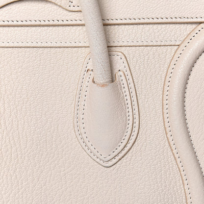 Celine Goatskin Micro Luggage White 15 of 22