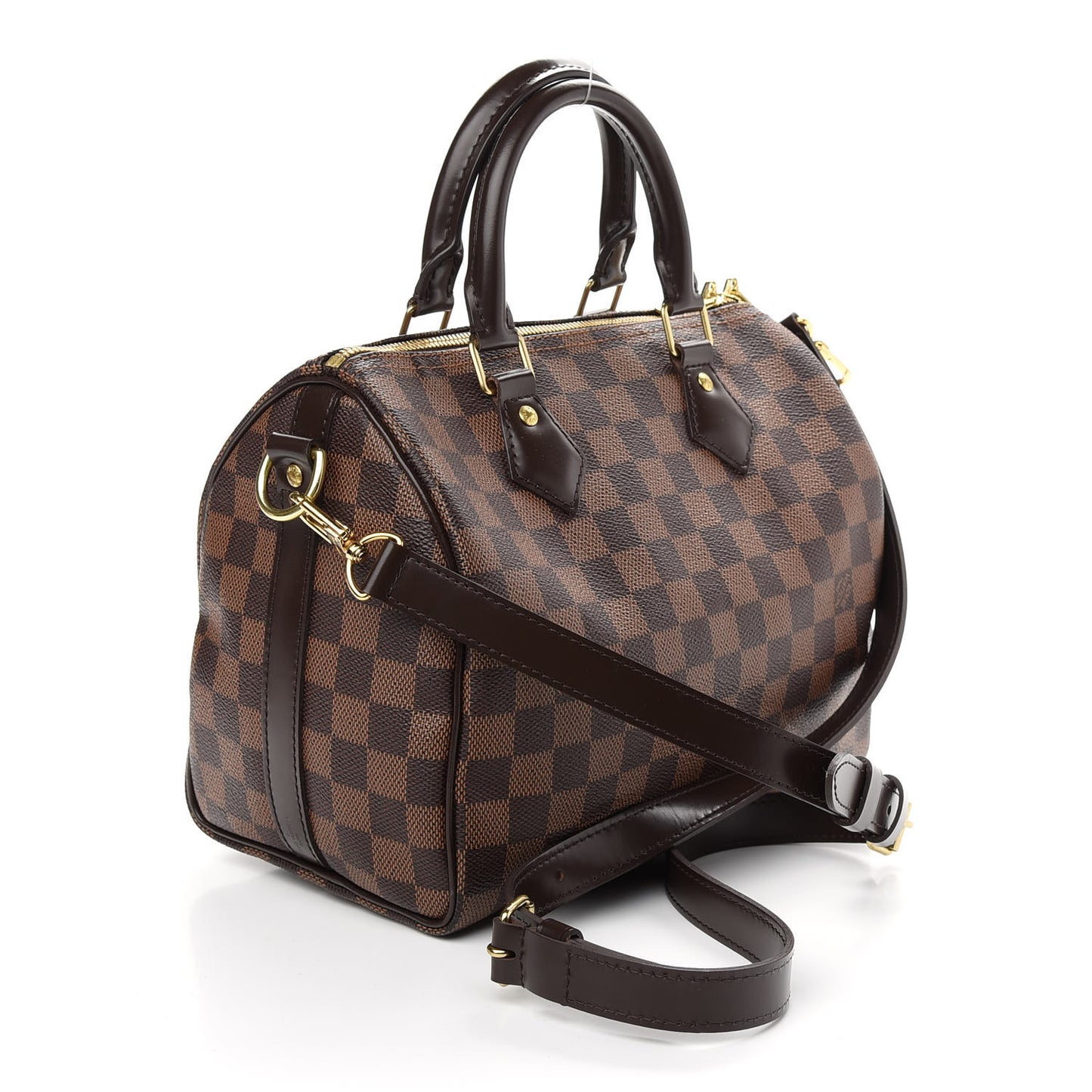 Damier Ebene Speedy Bandouliere 25