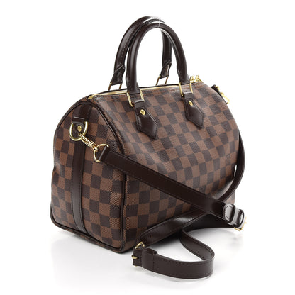 Louis Vuitton Damier Ebene Speedy Bandouliere 25 3 of 9