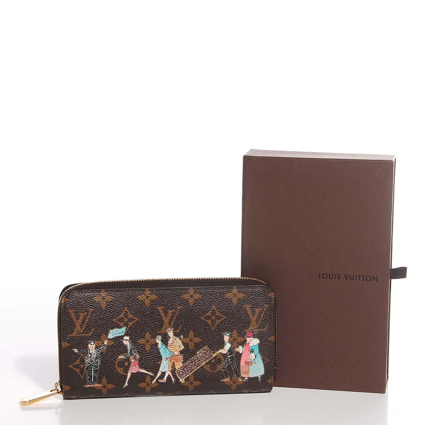Monogram Illustre Zippy Wallet Rose