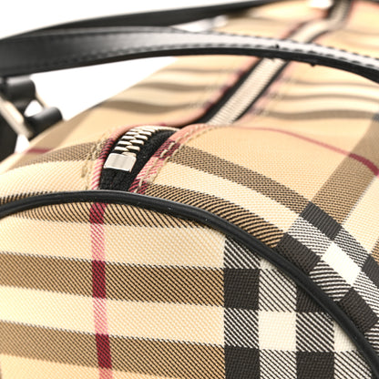 Burberry Nova Check Barrel Bag Black 15 of 16