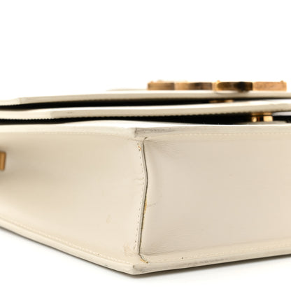 Saint Laurent Smooth Calfskin Monogram Medium Sulpice Shoulder Bag Light Natural 9 of 16