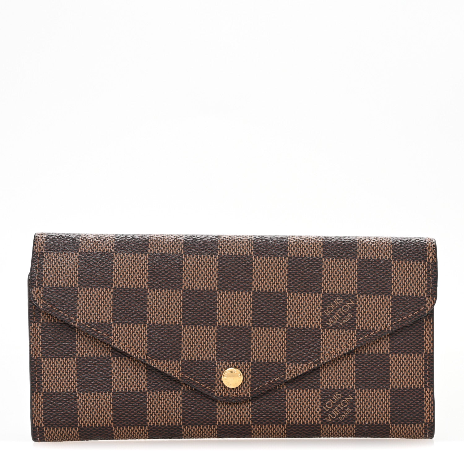 Louis Vuitton Damier Ebene Sarah Wallet NM 1 of 10