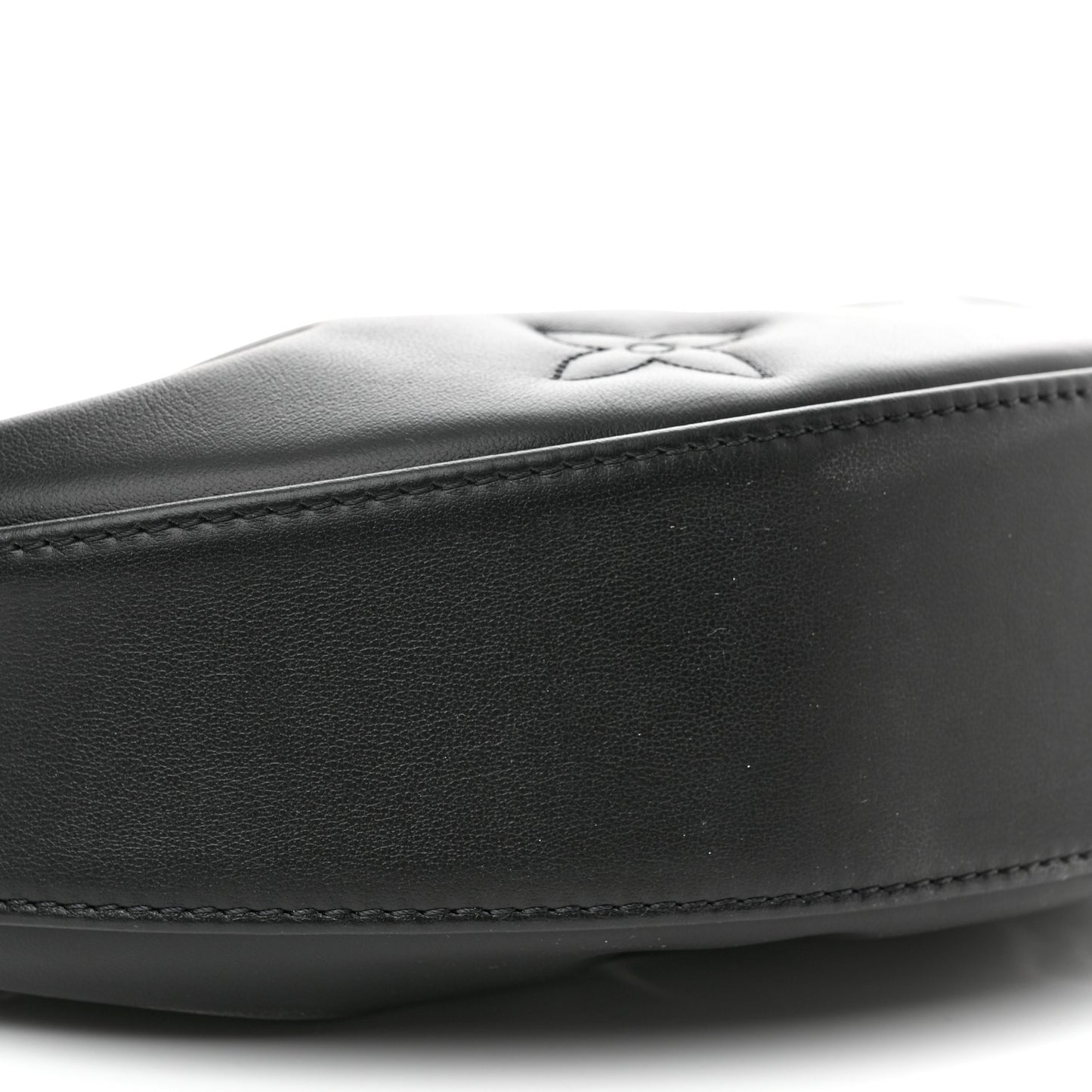 Calfskin Bubblegram Over The Moon Black