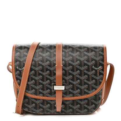 Goyard Goyardine Belvedere II PM Messenger Bag Black Gold 1 of 9