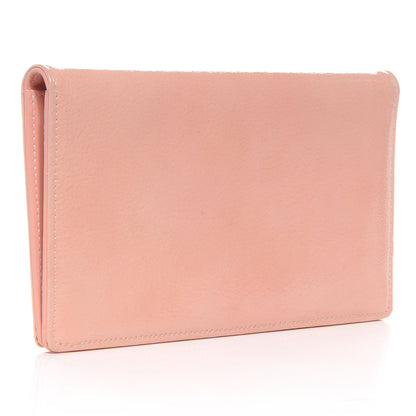 Chanel CC Patent Passport Wallet Pink 3 of 9