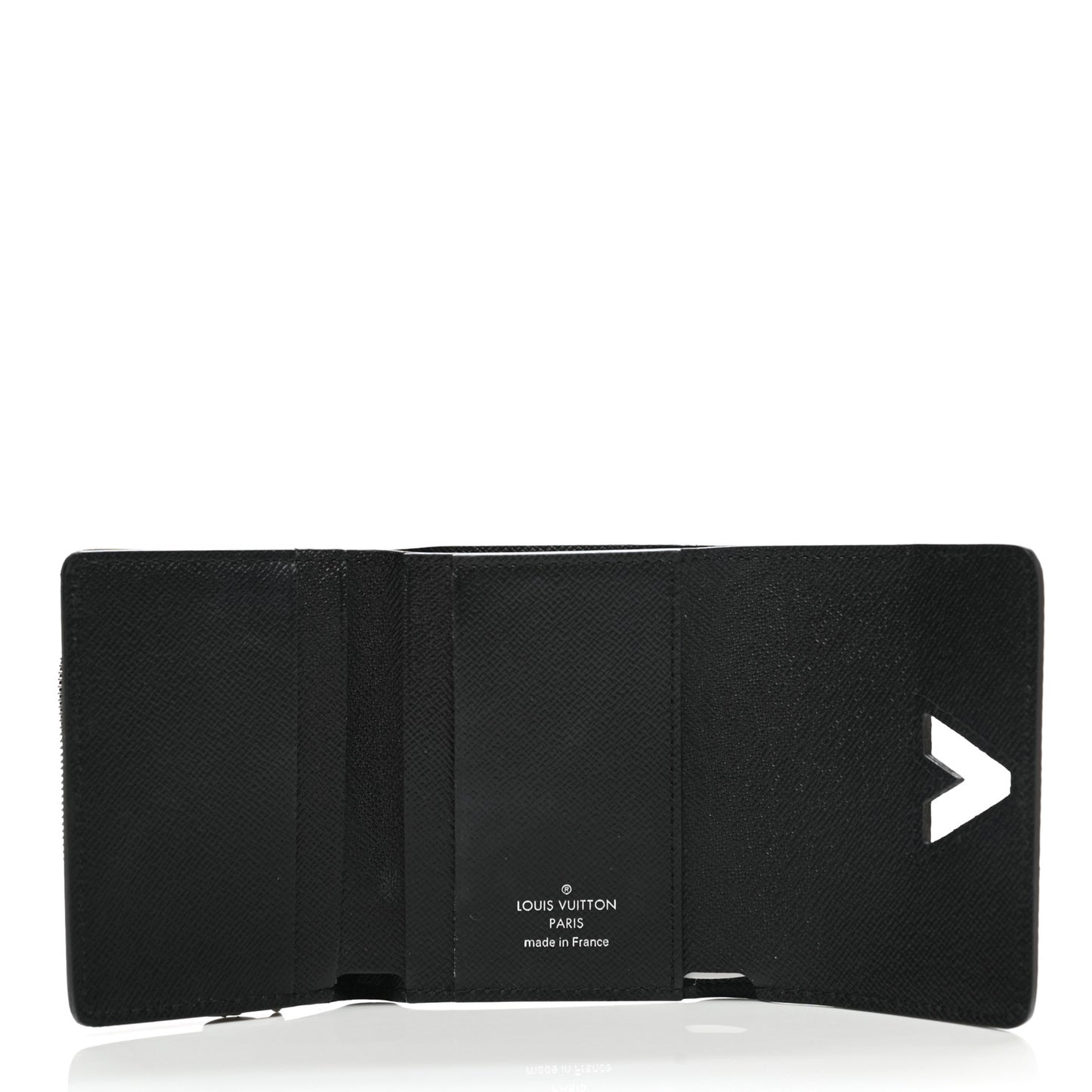 Epi Twist Compact Wallet Black