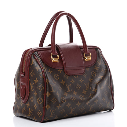 Louis Vuitton Monogram Golden Arrow Speedy Burgundy 2 of 17
