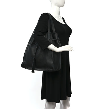 Mulberry Heavy Grain Calfskin Small Millie Tote Black 2 of 11
