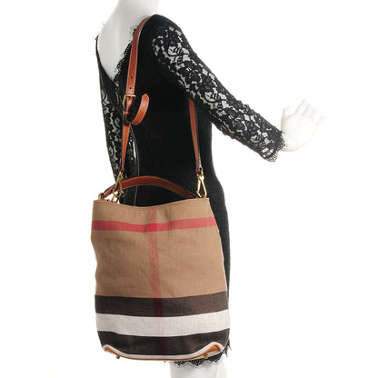 Burberry Canvas Mega Check Medium Susanna Tote 2 of 10