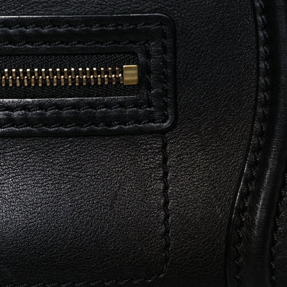 Celine Smooth Calfskin Nano Luggage Black 10 of 13