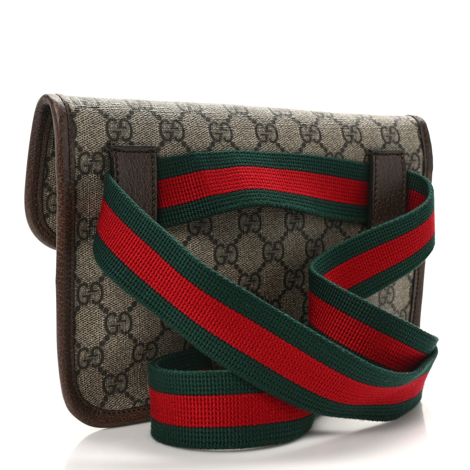 Gucci GG Supreme Monogram Neo Vintage Web Belt Bag Brown 3 of 10